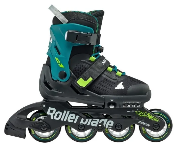 Ролики Rollerblade Microblade XT black-petrol green (поганий тест)