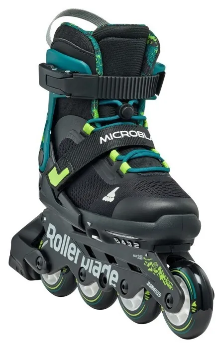Ролики Rollerblade Microblade XT black-petrol green (поганий тест)
