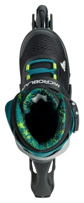 Ролики Rollerblade Microblade XT black-petrol green (поганий тест)