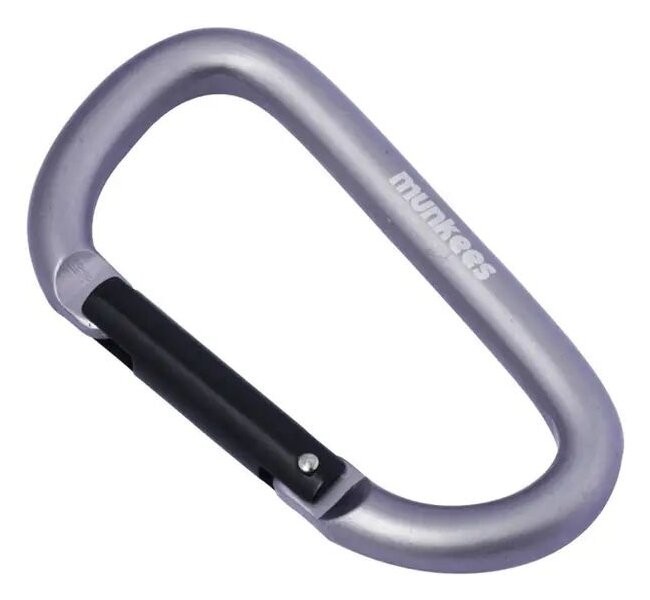 Munkees 3208 карабін D 8 мм x 80 мм grey, укр, укр