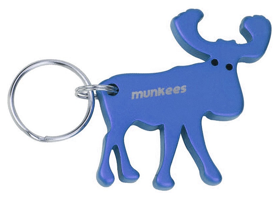 Munkees 3473 брелок-открывалка Moose dark blue