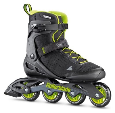 Роликовые коньки для взрослых Rollerblade ZETRABLADE ELITE M 38 (6US) 240мм Black/lime (07967000)