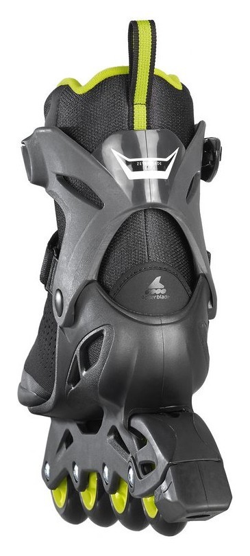 Роликовые коньки для взрослых Rollerblade ZETRABLADE ELITE M 38 (6US) 240мм Black/lime (07967000)