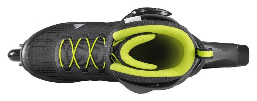 Роликові коньки для дорослих Rollerblade ZETRABLADE ELITE M 38 (6US) 240мм Black/lime (07967000), укр, укр
