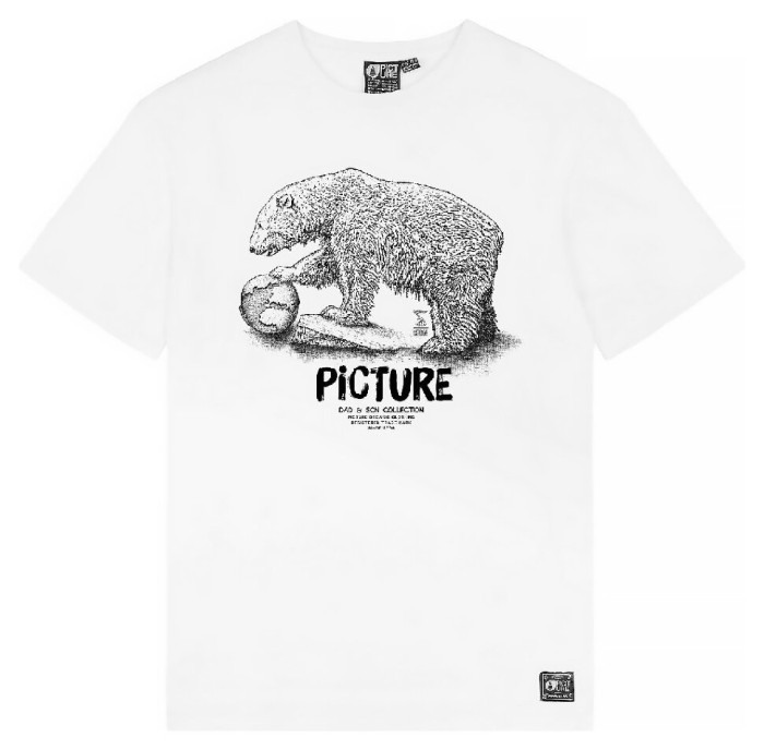 Футболка Picture Organic Bear DS white, укр, укр