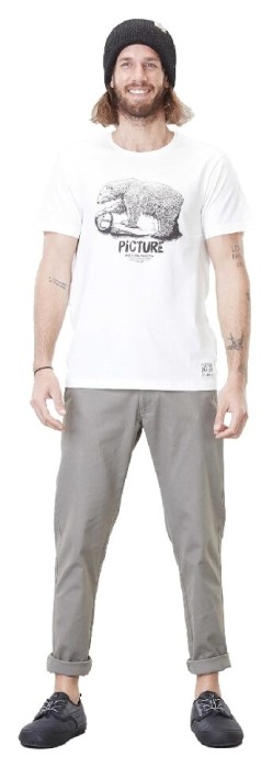 Футболка Picture Organic Bear DS white