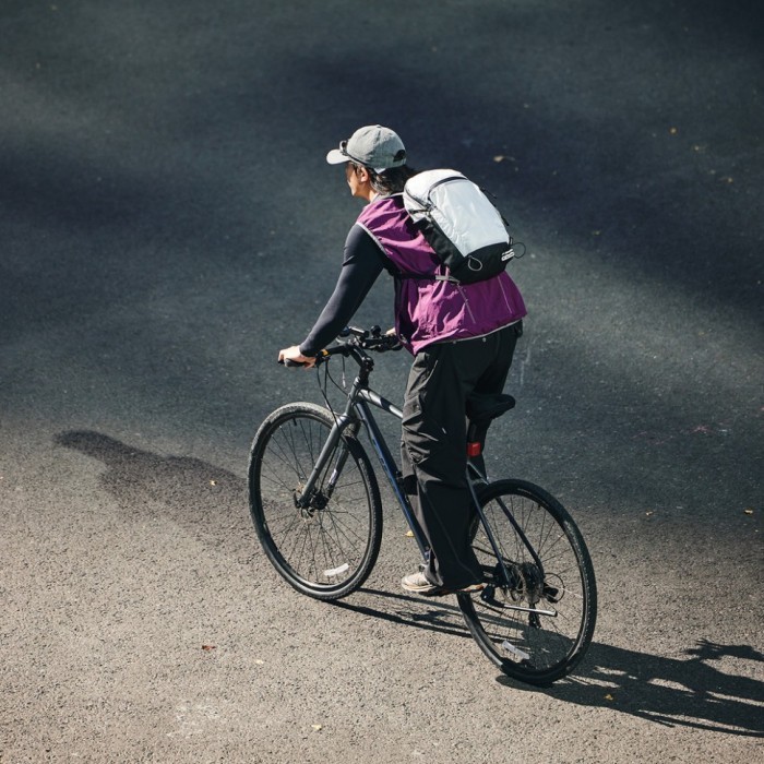 Рюкзак ультралегкий Naturehike CNK2300BB012, 15 л, білий, укр, укр