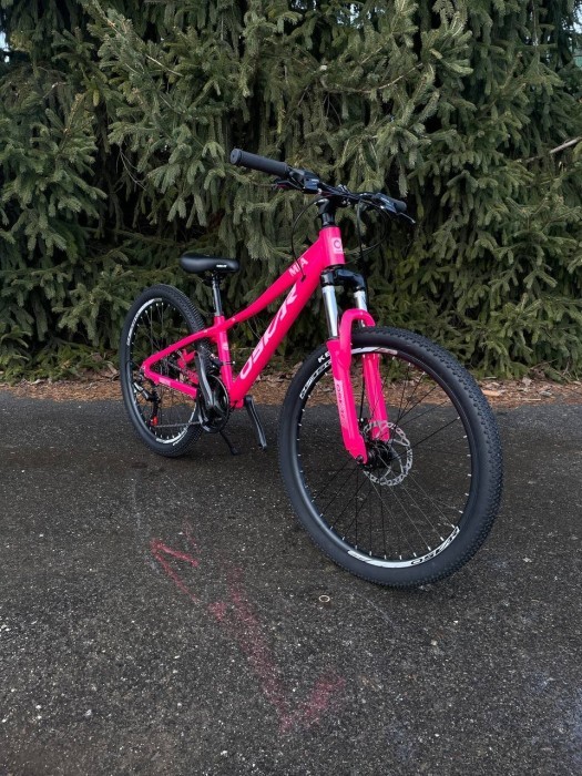 Велосипед Oskar 24" Mia рожевий 2026, укр, укр