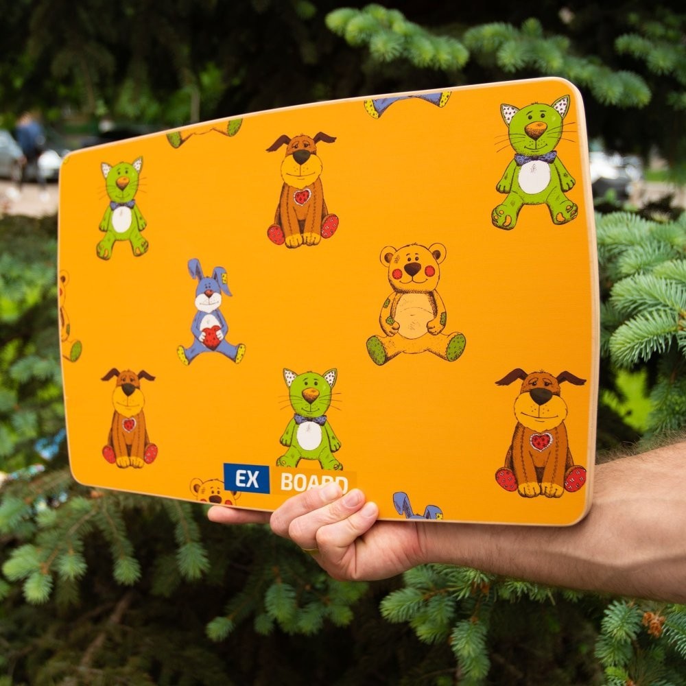 Балансборд для дітей Більгоу Yellow EXD21 Ex-board