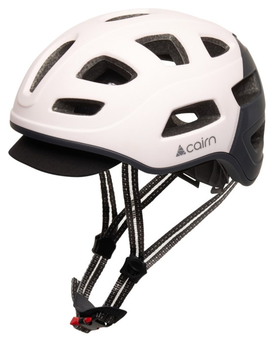 Велошлем Cairn Quartz LED USB powder pink, укр, укр