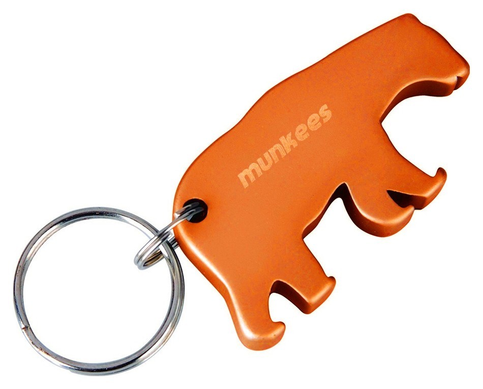 Munkees 3488 брелок-открывалка Little Bear orange