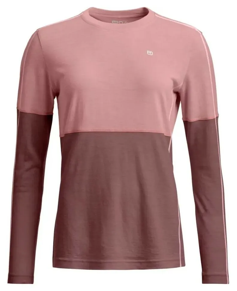 Термофутболка Ortovox 185 Rock'n'Wool Long Sleeve Wms (S dusk rose)