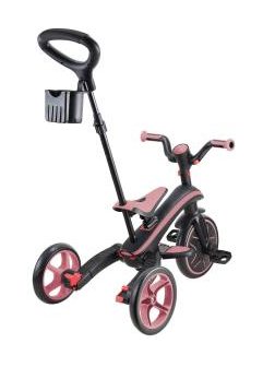 Велосипед дитячий GLOBBER серії EXPLORER TRIKE FOLDABLE 4в1, рожевий, до 20кг, 3 колеса, укр, укр