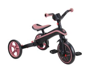 Велосипед дитячий GLOBBER серії EXPLORER TRIKE FOLDABLE 4в1, рожевий, до 20кг, 3 колеса, укр, укр