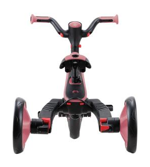 Велосипед дитячий GLOBBER серії EXPLORER TRIKE FOLDABLE 4в1, рожевий, до 20кг, 3 колеса, укр, укр