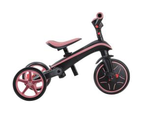 Велосипед дитячий GLOBBER серії EXPLORER TRIKE FOLDABLE 4в1, рожевий, до 20кг, 3 колеса, укр, укр
