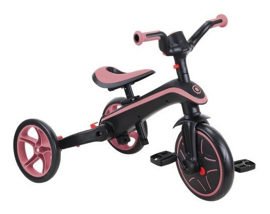 Велосипед дитячий GLOBBER серії EXPLORER TRIKE FOLDABLE 4в1, рожевий, до 20кг, 3 колеса, укр, укр