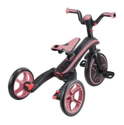 Велосипед дитячий GLOBBER серії EXPLORER TRIKE FOLDABLE 4в1, рожевий, до 20кг, 3 колеса, укр, укр