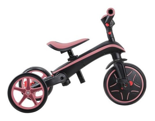 Велосипед дитячий GLOBBER серії EXPLORER TRIKE FOLDABLE 4в1, рожевий, до 20кг, 3 колеса, укр, укр