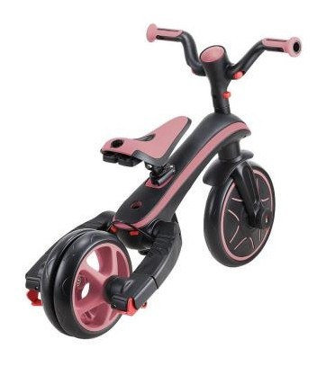 Велосипед дитячий GLOBBER серії EXPLORER TRIKE FOLDABLE 4в1, рожевий, до 20кг, 3 колеса, укр, укр