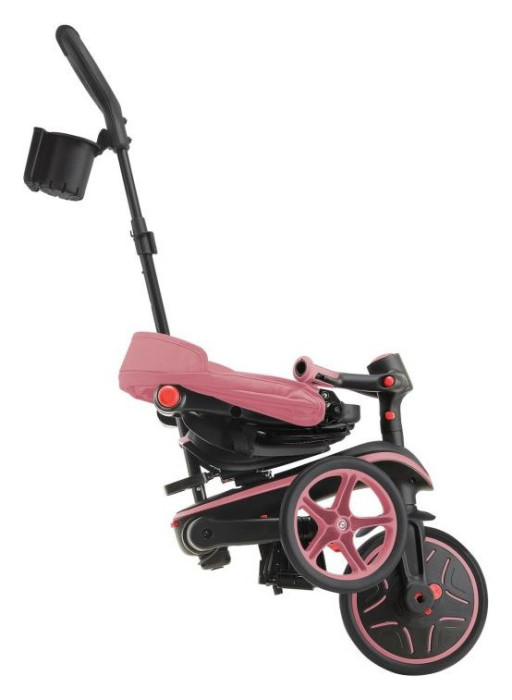 Велосипед дитячий GLOBBER серії EXPLORER TRIKE FOLDABLE 4в1, рожевий, до 20кг, 3 колеса, укр, укр
