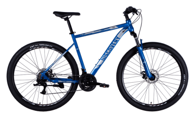 Велосипед ST 29" Discovery TREK DD FR рама-21" сине-серебристый 2025