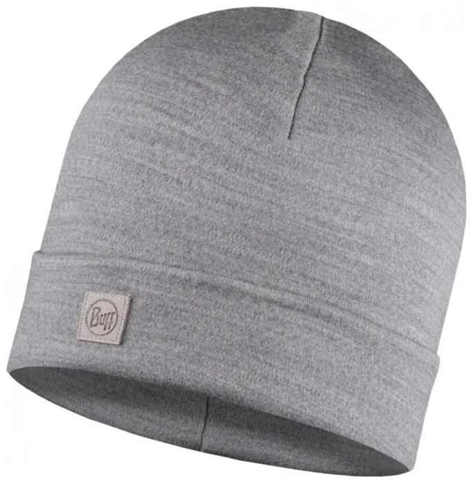 Шапка Buff Merino Heavyweight Beaney, Solid Light Grey