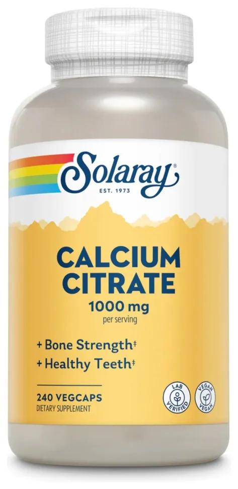 Calcium Citrate 1000mg - 240 vcaps