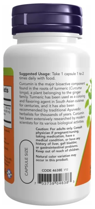 Turmeric Curcumin Extract - 120 vcaps