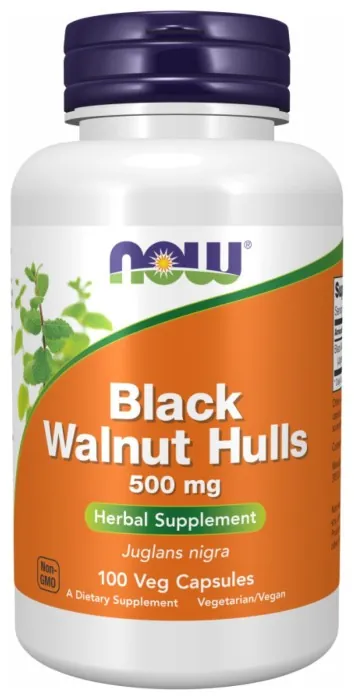 Black Walnut Hulls 500 mg - 100 vcaps
