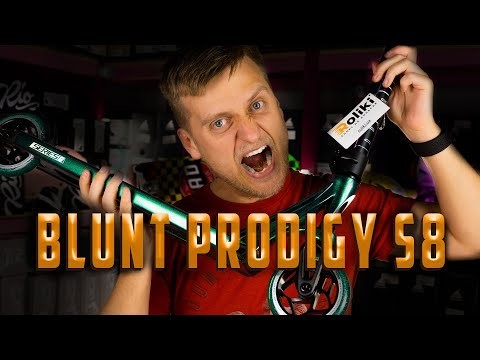 Трюковий самокат Blunt Prodigy S8 - Swirl, укр, укр