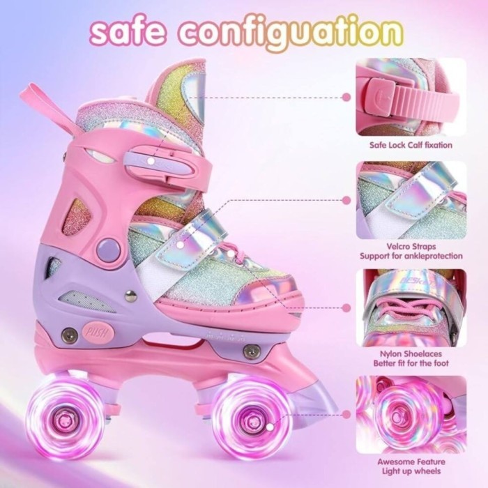 Квады Maraton Lucky XS (27-30) pink (1 шт.)