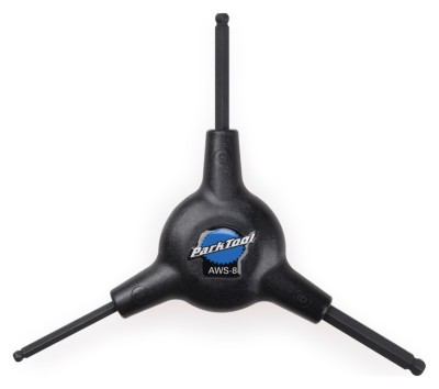 Набор шестигранников Park Tool AWS-8 4mm, 5mm, 6mm с шариковым наконечником