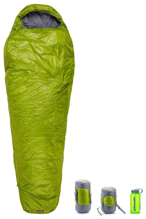 Спальный мешок Pinguin Lite Mummy (14/10°C), 185 см - Right Zip, Khaki (PNG 228243) 2020
