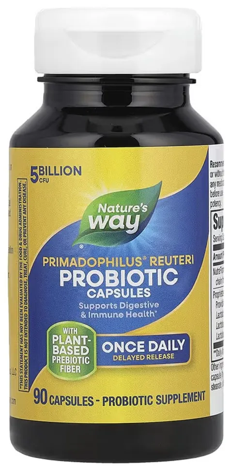 Primadophilus® Reuteri - 90 vcaps (Пошкоджена банка) (DSN_2023-10-7885)