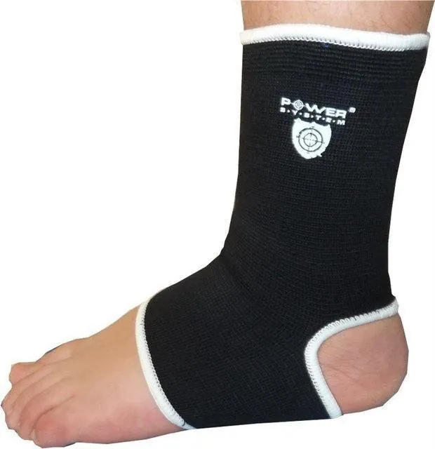 Бандажі на гомілкостоп Power System PS-6003 Ankle Support Black L (пара)