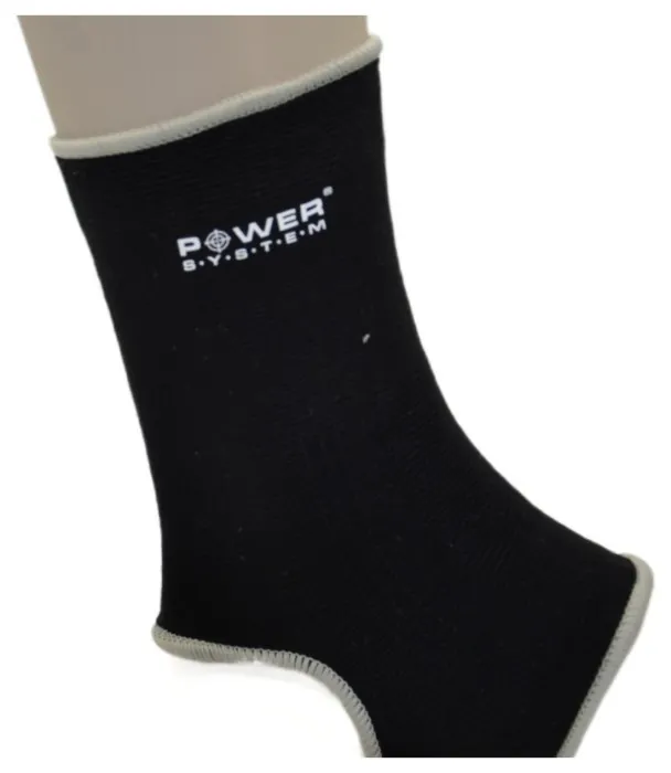 Бандажі на гомілкостоп Power System PS-6003 Ankle Support Black L (пара)