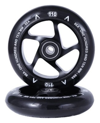 Колеса для трюкового самокату Acta Superlight Pro 110мм x 24мм (пара) - Black