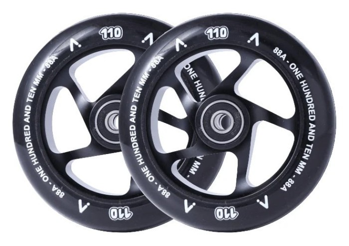 Колеса для трюкового самокату Acta Superlight Pro 110мм x 24мм (пара) - Black
