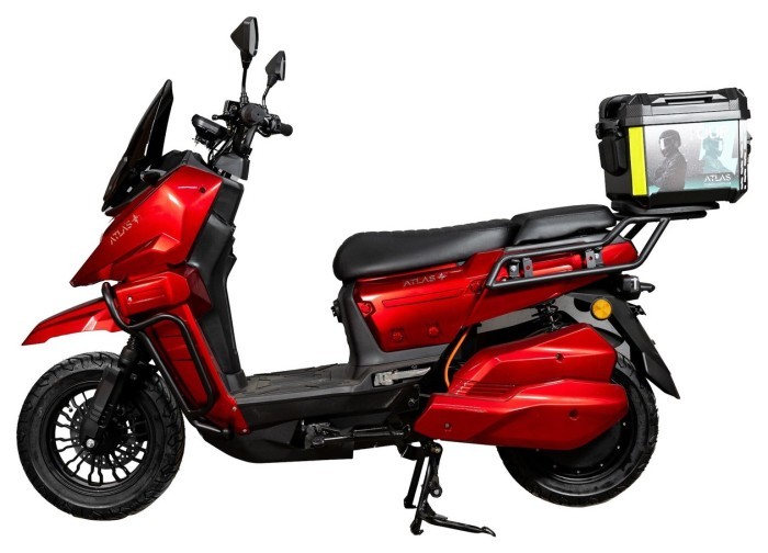 Электроскутер ATLAS Tour Box 2000W Red