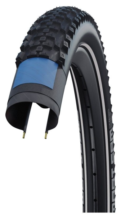 Покрышка 26x2.25 (57-559) SCHWALBE SMART SAM Plus Perf, DD, GreenGuard HS624 ADDIX 67EPI 35B