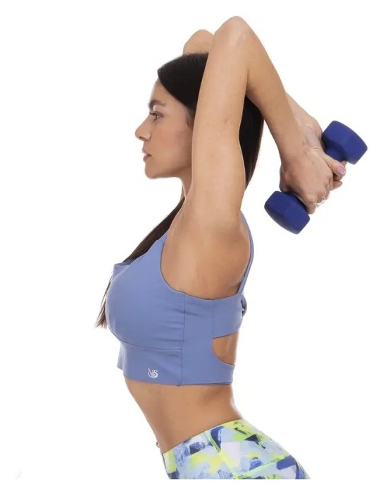 Гантель для фітнесу з неопреновим покриттям глянець, мат SP-Planeta Веселка TA-0001-2 2кг, синій