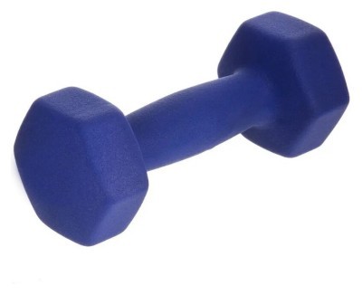 Гантель для фітнесу з неопреновим покриттям глянець, мат SP-Planeta Веселка TA-0001-2 2кг, синій