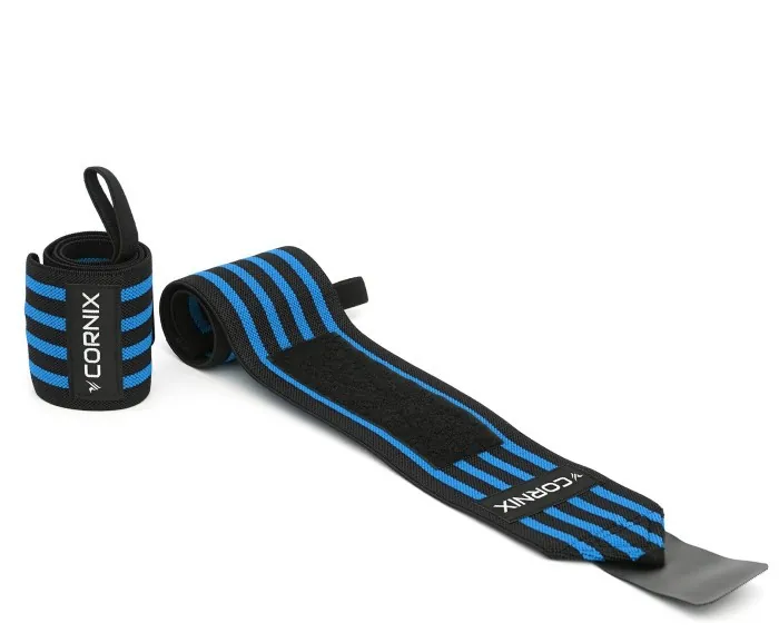 Бинты для запястий (кистовые бинты) Cornix Wrist Wraps XR-0193 Black/Blue