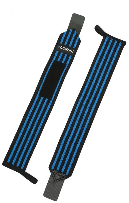 Бинты для запястий (кистовые бинты) Cornix Wrist Wraps XR-0193 Black/Blue