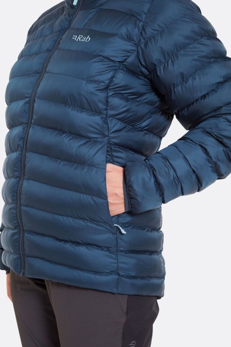 Куртка утеплена жіноча Rab Cirrus Jacket Wmns, Black