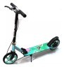 Самокат Bavar Sport c дисковым тормозом бирюзовый, укр