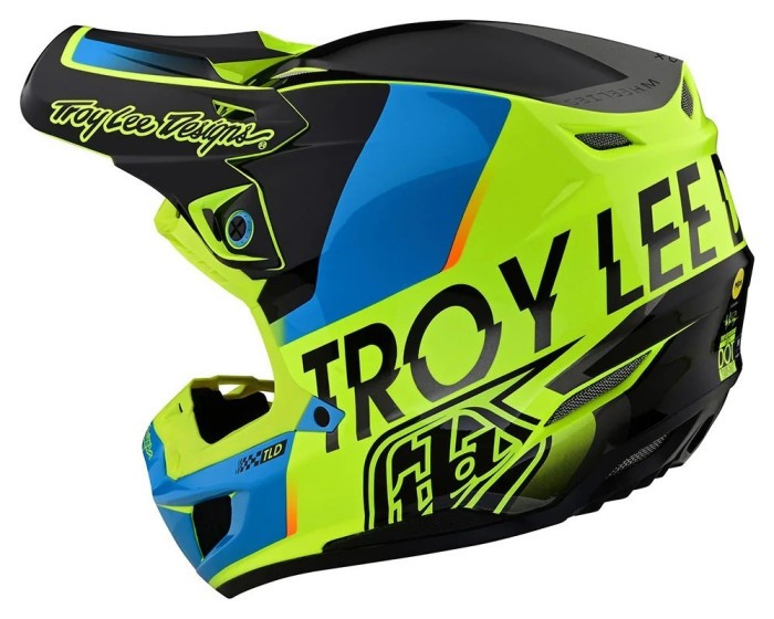 Шолом Troy Lee Designs SE5 Composite Qualifier Yellow M