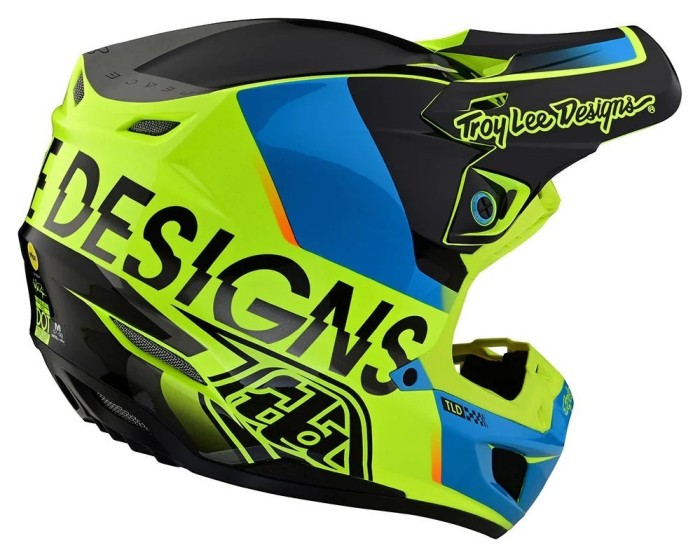 Шолом Troy Lee Designs SE5 Composite Qualifier Yellow M, укр, укр
