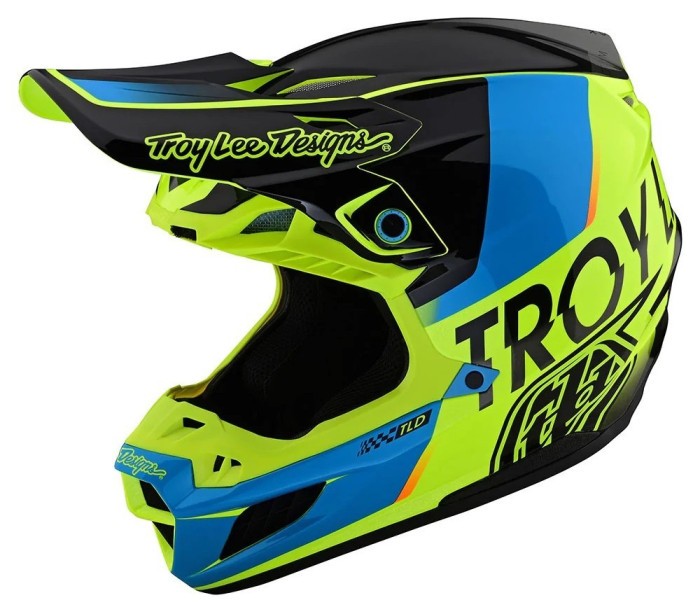 Шолом Troy Lee Designs SE5 Composite Qualifier Yellow M, укр, укр